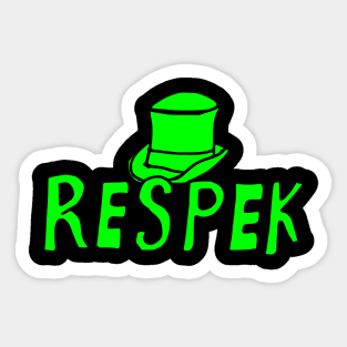 respek Sticker